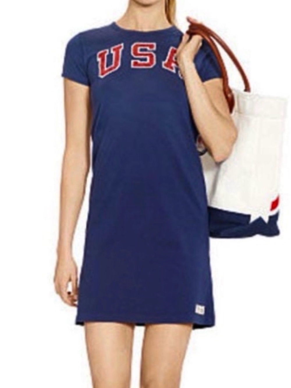 Polo by Ralph Lauren 2016 Olympic Team USA Tee Shirt Dress Size XL